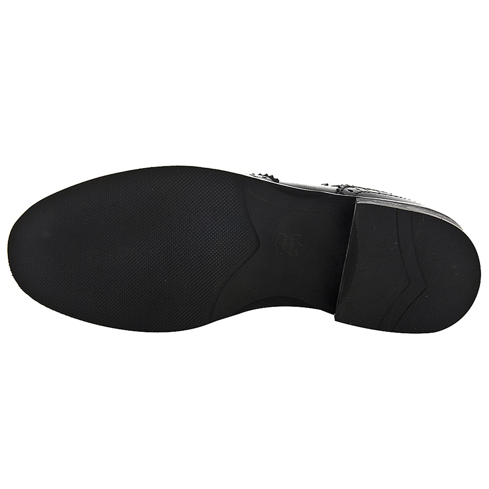 rismart Mujer Correas Wingtips Tobillo Alto Comodas Cuero Botines Botas Chelsea