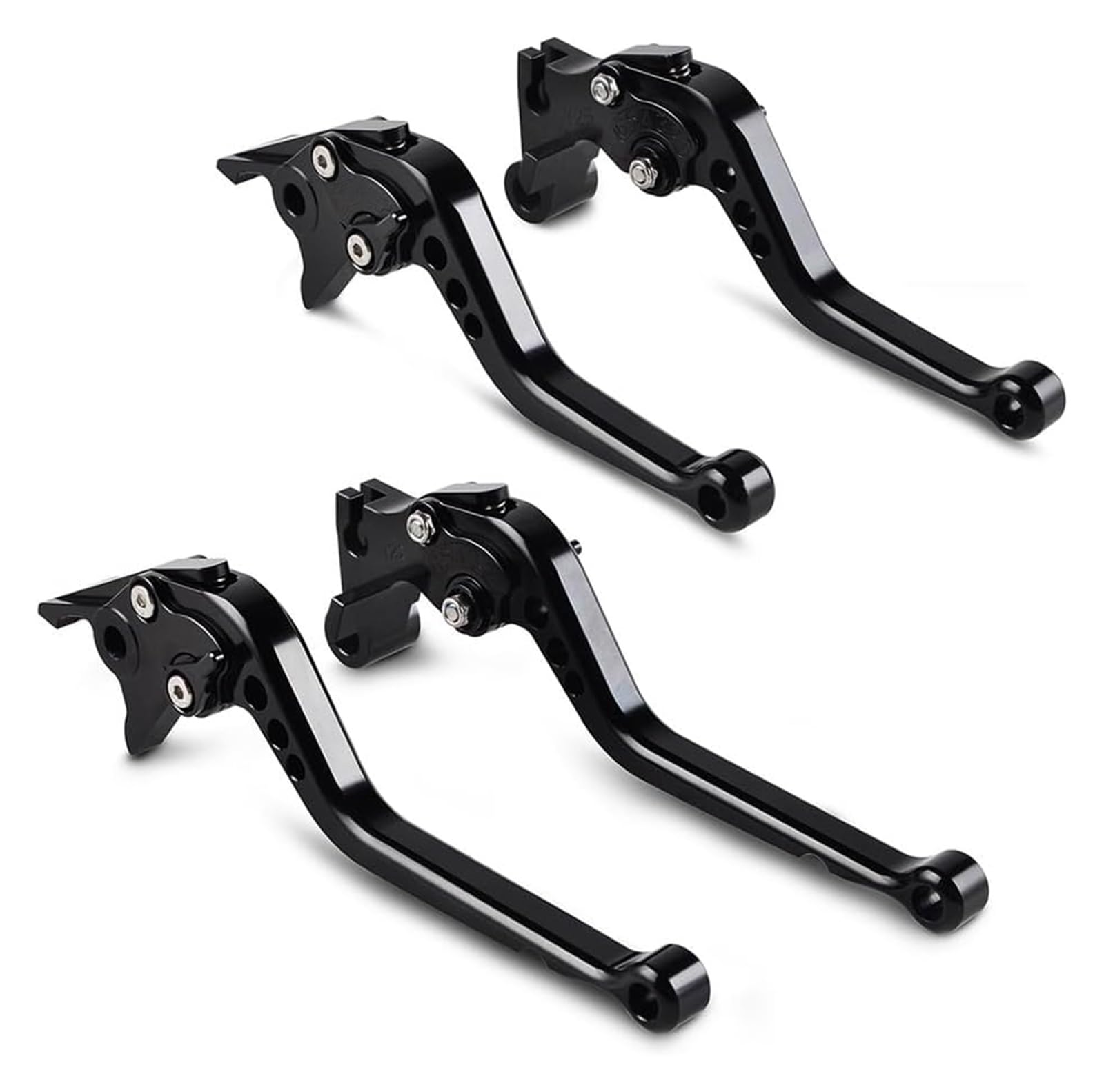 TRASH BIN Leviers d'embrayage pour Kawasaki Z900RS Z900RS 2018-2020 ZX6R ZX 6R 2019-2020 Z1000 Z1000R 2017-2019 Levier d'embrayage De Frein Réglable Moto(Long)