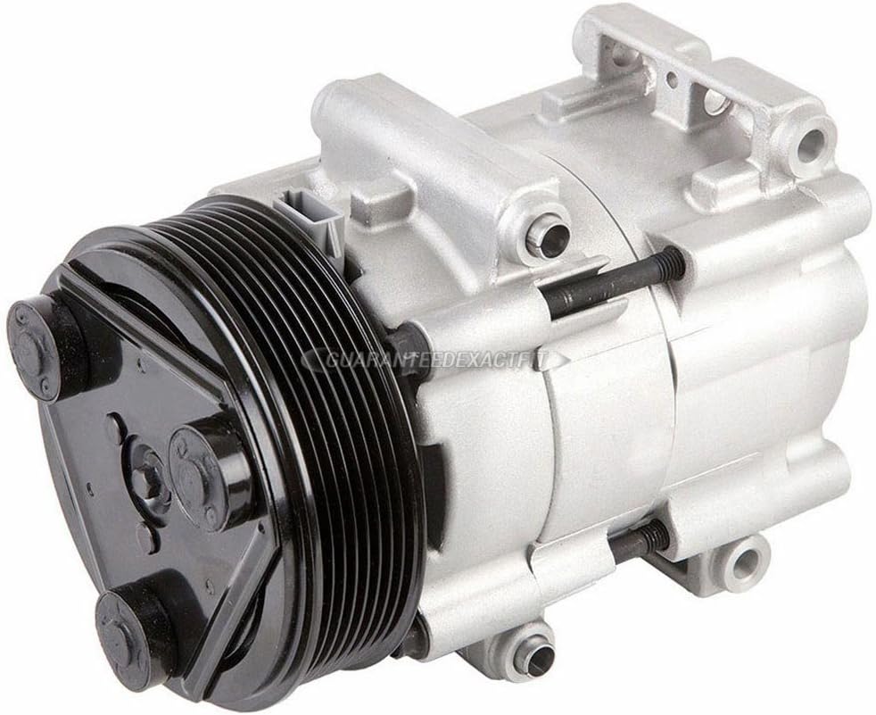 AC Compressor & A/C Kit For Ford F250 F350 F450 F550 F-250 Super Duty 7.3L PowerStroke Diesel 1999 2000 2001 2002 2003 - BuyAutoParts 60-80330RK New