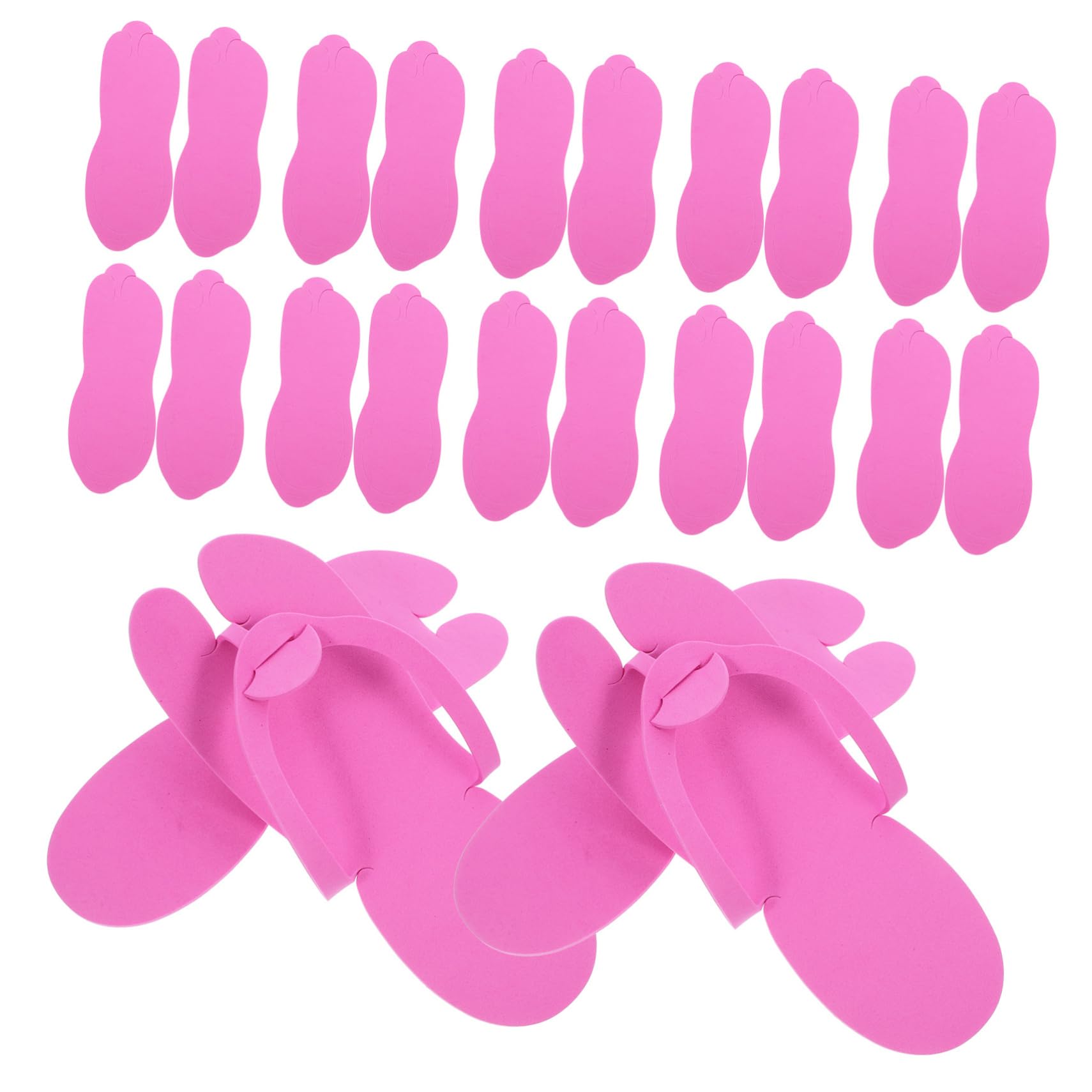 FRCOLOR Slippers for Women 24 Pairs Disposable Spa Slippers Easy to Carry and Fashionable for Home and Travel
