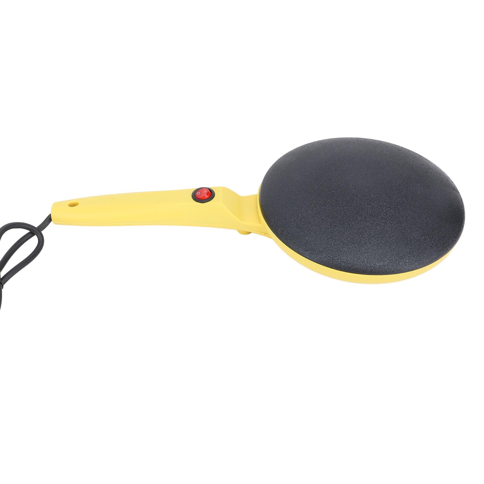 Hidyliu Crepiera Elettrica, Superficie Antiaderente 8 Pollici con Controllo Automatico della Temperatura, per Crepes, Pancake, Omelette, Colazione (Spina europea 220 V)