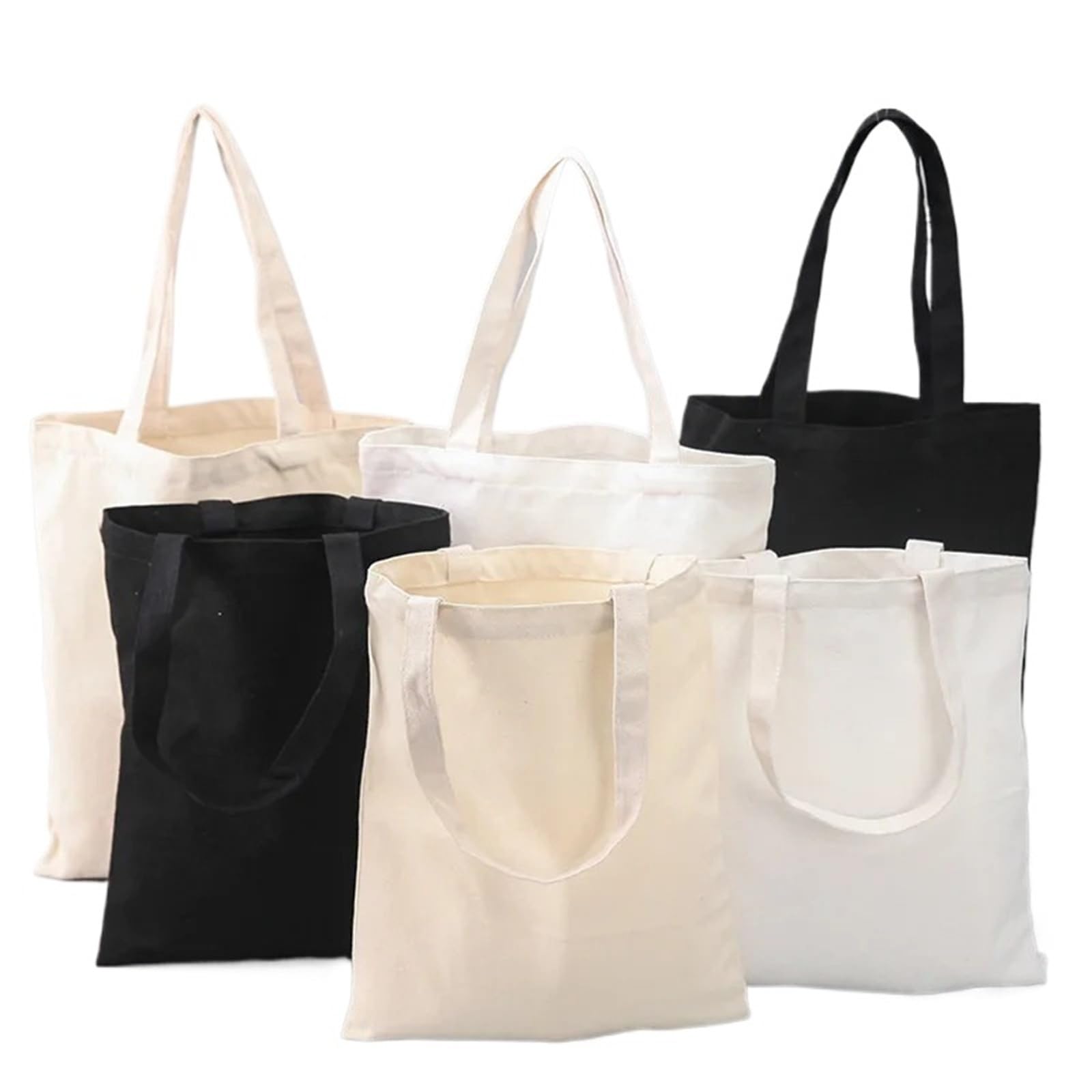 Bolsas Regalo Venta al por mayor 50 unids/lote bolsas de compras algodón reutilizables