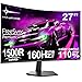 Minifire 27 Zoll Curved Gaming Monitor - 160Hz, FHD(1920x1080), VA 1500R, 1ms GtG, sRGB 110%, HDR, Adapive Sync, Blaulichtfilter, VESA 100 * 100, HDMI 2.0/DP 1.2 mit HDMI-Kabel (MFG27C1L)
