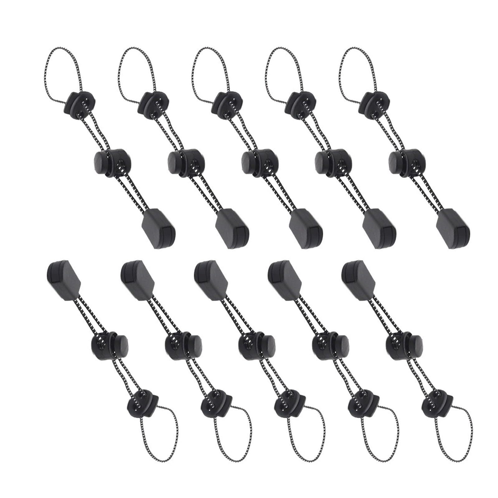 SHIUCS Backpack Elastics Rope Fixing Buckle Adjusted Walking Hikings Rod Fixing Buckle Rope Backpack Hikings Stick Fixing Rope