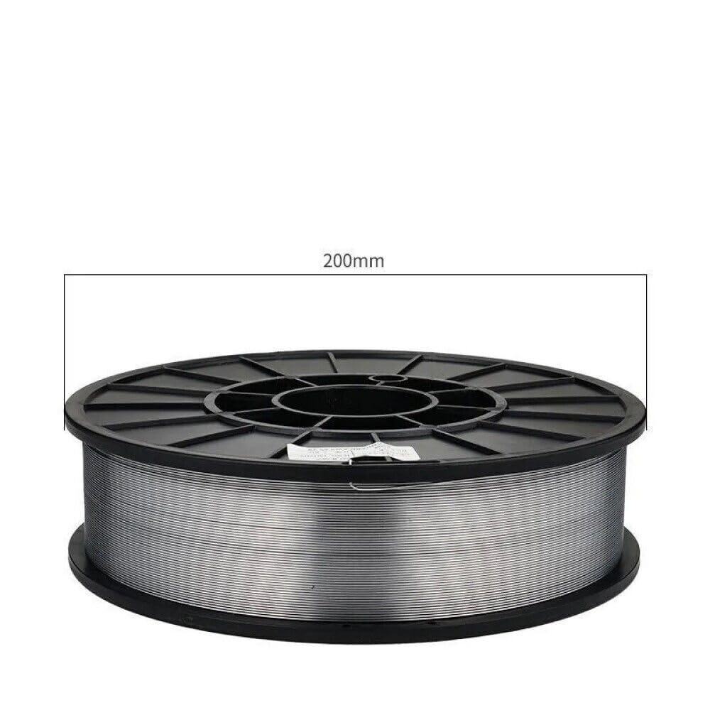 Topolenashop Filo Animato Per Saldatrice MIG No Gas 0,8 mm E71T-GS Bobina 5 Kg – Filo Continuo Per Saldatura Senza Gas Per Ferro e Acciaio Compatibile Ø Bobina 20 cm