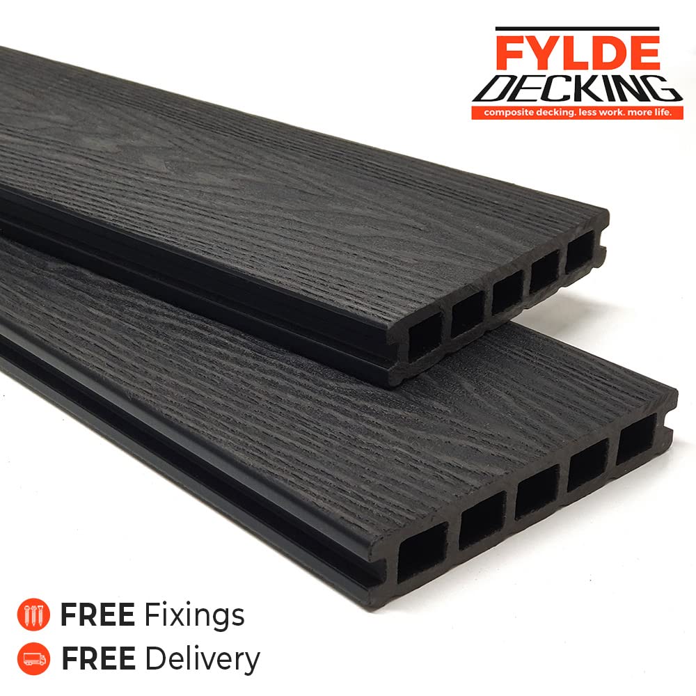 Fylde Decking Sample 3.6m Composite WPC Decking Boards Deep