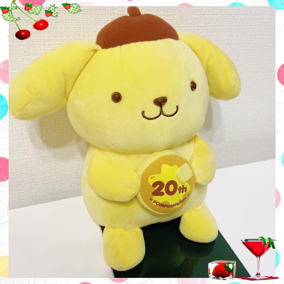 Amazon.co.jp: ポムポムプリン 株主優待限定 20周年ぬいぐるみ