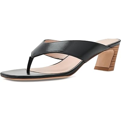 Stuart Weitzman Stassi Thong 50 black/new camel