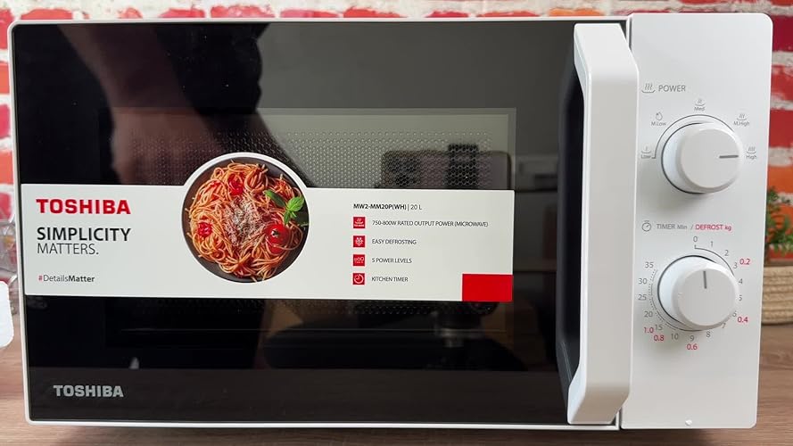 Lò vi sóng cơ Toshiba MW2-MM20P(BK) 20L - Hàng chính hãng - model 2023