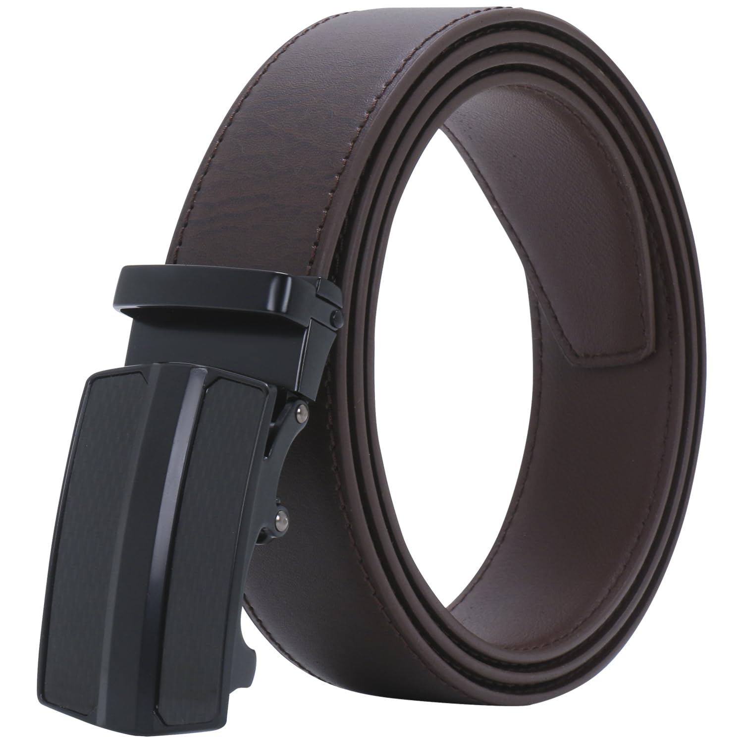 Labnoft Men's Auto Lock PU Leather Belt