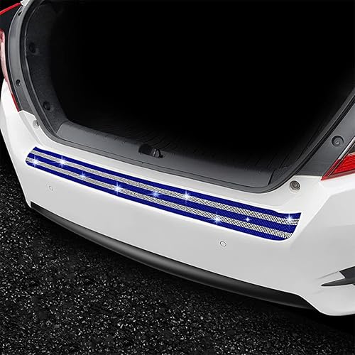 Miniatura 6 de AICEL Protector de parachoques trasero de automóvil, protectores antiarañazos para puerta del maletero, adhesivo adhesivo anticolisión, accesorios