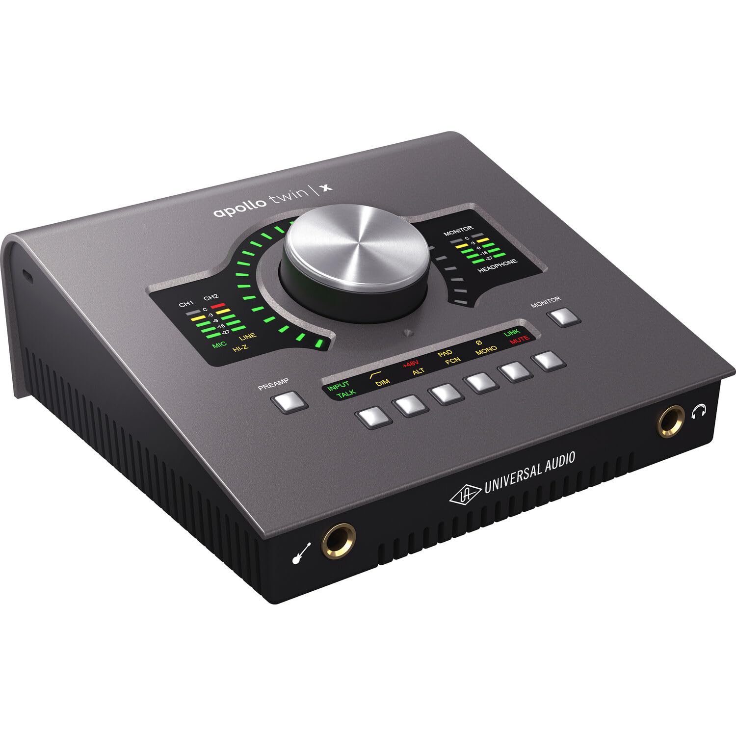 Universal Audio Apollo Twin X USB DUO Heritage Edition, (2) XLR Cables, (2) 1/4 Cable, Presonus HD9 Bundle