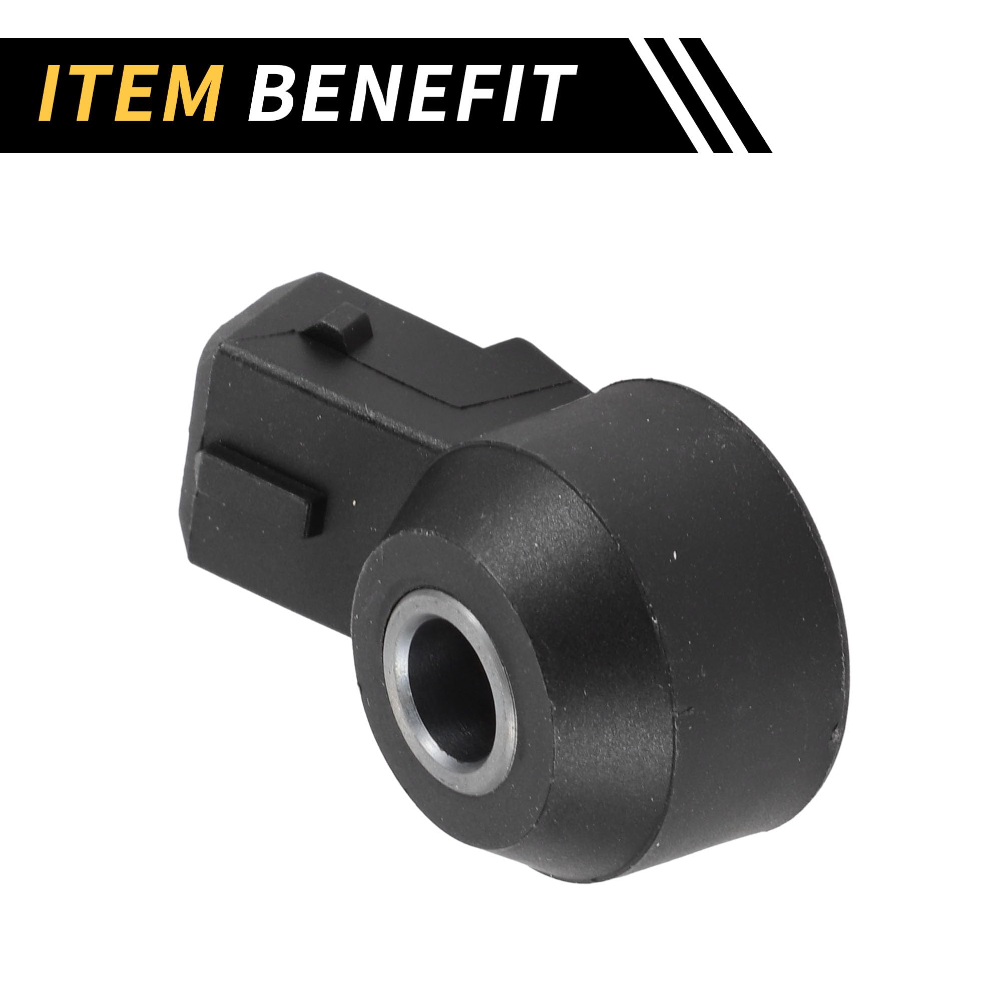 Sensore di detonazione motore per Ram 1500 2500 2011-2017 4500 5500 2014 2016-2017 metallo plastica nera
