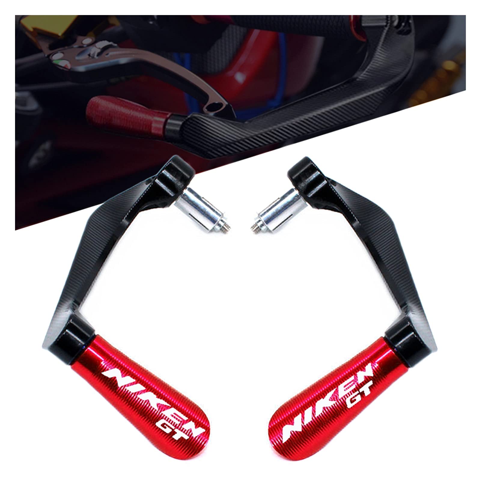 Guardamanos Manetas Moto Para Ya-maha NIKEN GT nikengt motocicleta Universal manillar puños protector freno embrague palancas manillar protector de barra proteger Manillar de Protector ( Color : 5 )