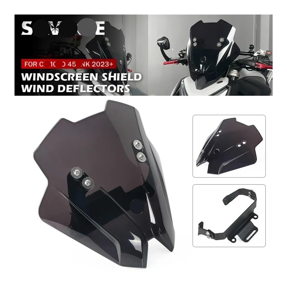 Parabrezza Per CF&MOTO 450NK 2023 2024 Moto Shield Schermo Deflettore e Supporto