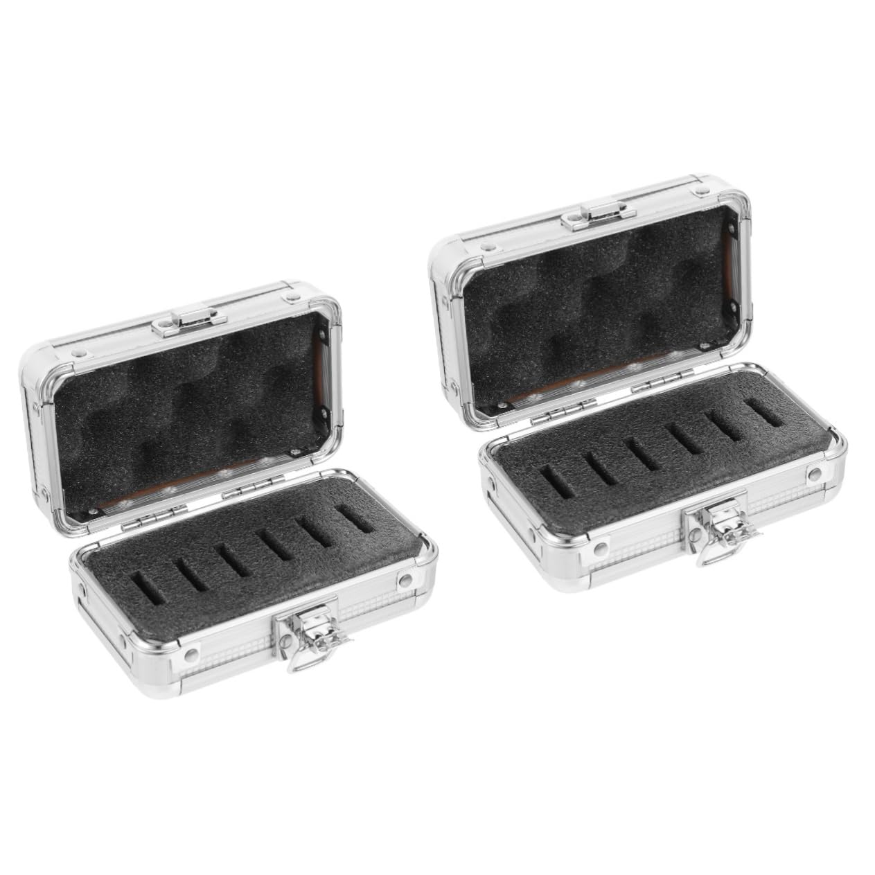 CAXUSD 2pcs Box Telescope Filters Case Eyepieces Filter Holder Aluminum Case Hard Filter Storage Box for Travel