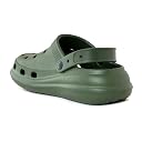 Khadim's 3121137 Stylish Lightweight Flexible Durable Soft Cushioned Outdoor Slip-On-Slingback Sandals | Floaters for Men Olive gallery image