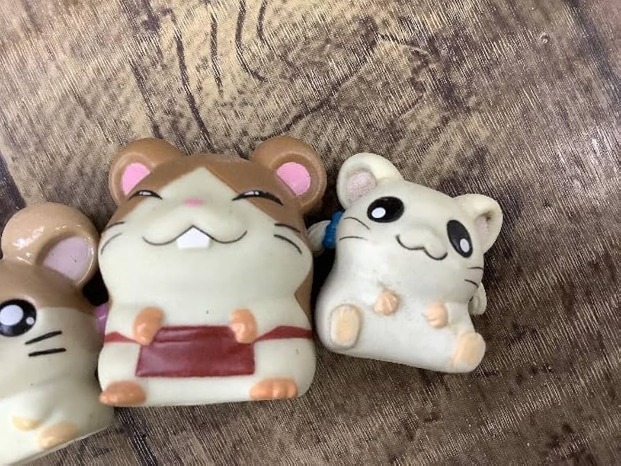 とっとこハム太郎　観覧車＆シーソー（フィギュア付）　レトロ Amazon | 海外版パッケージ とっとこハム太郎 ハムちゃんず