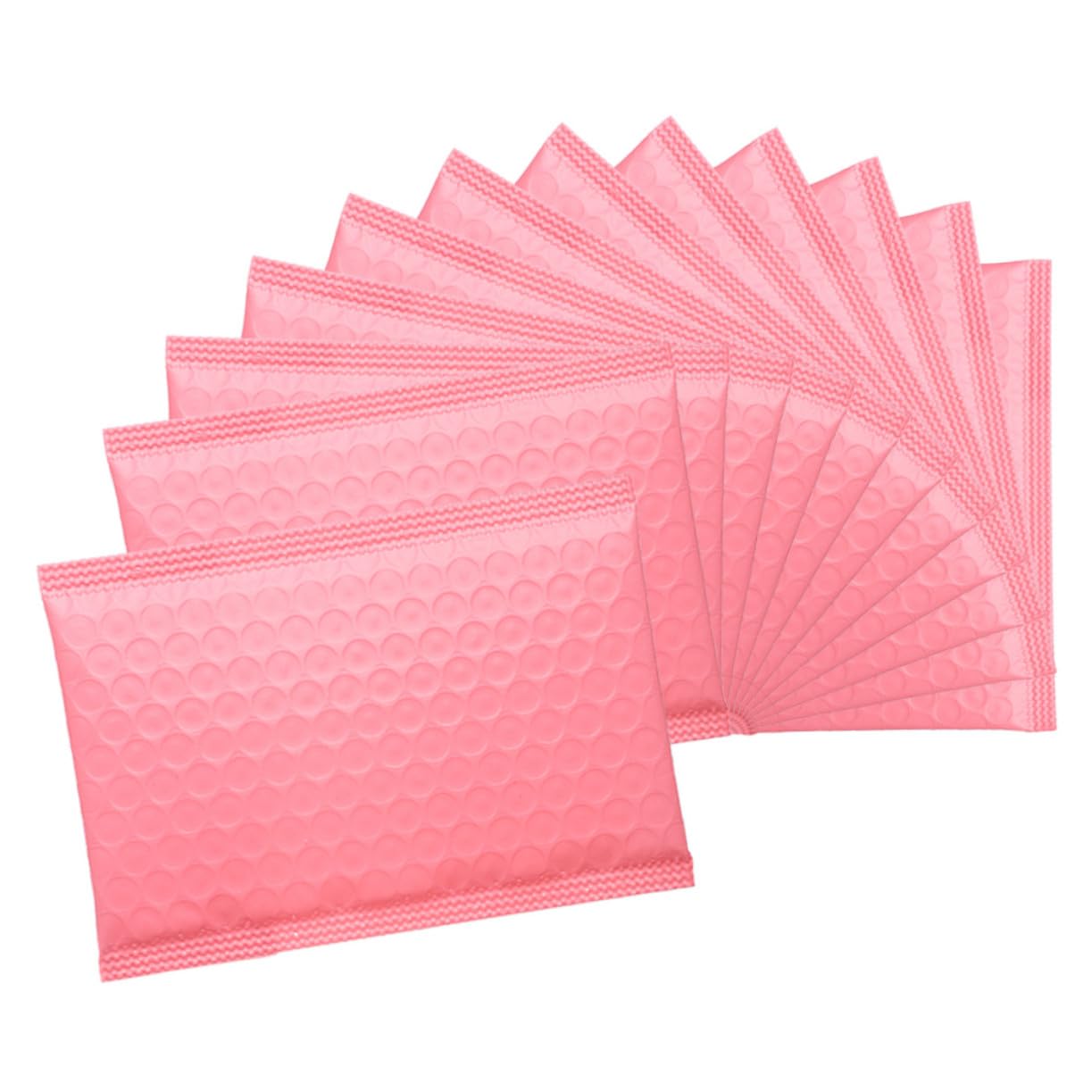 50 pièces Lot de Enveloppes à Bulles Roses Matelassées Sacs Expédition Renforcés Protection pour Petite Entreprise Emballage Bijoux et Cosmétiques