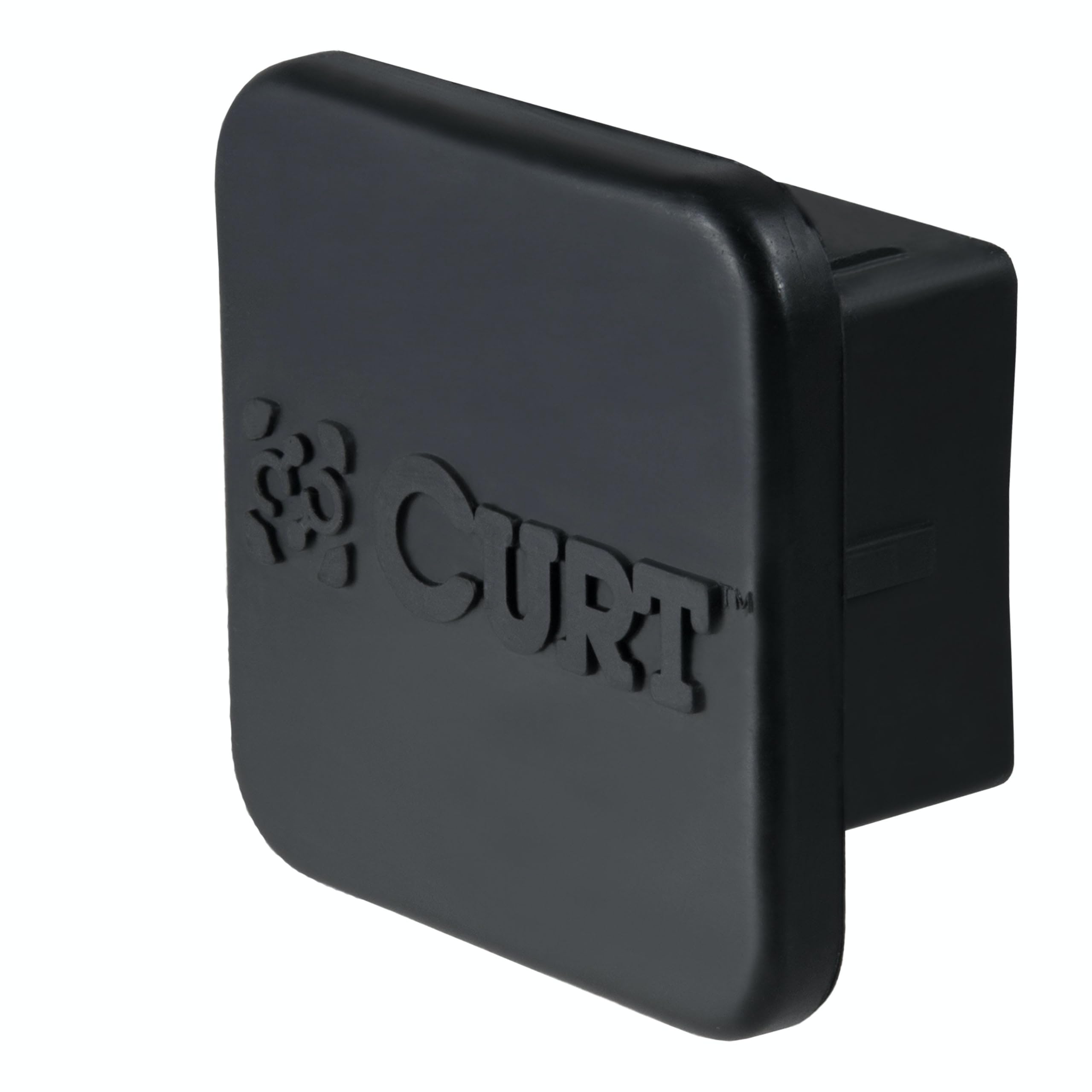 CURT 22276 Rubber Trailer Hitch Cover, Fits 2-Inch Receiver