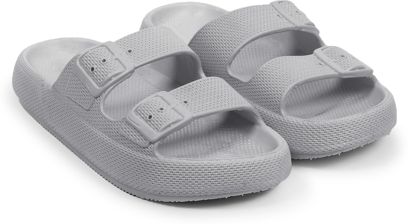 TOMSY CHOICE CHINESE Womens Flip Flops Slippers Slides | Comfortable Slides For Daily Use | Indoor Outdoor for Home LightWeight Footwear for Girls, Size 3 (Grey) (B0CNW9QMHX) Amazon Price History, Amazon Price Tracker