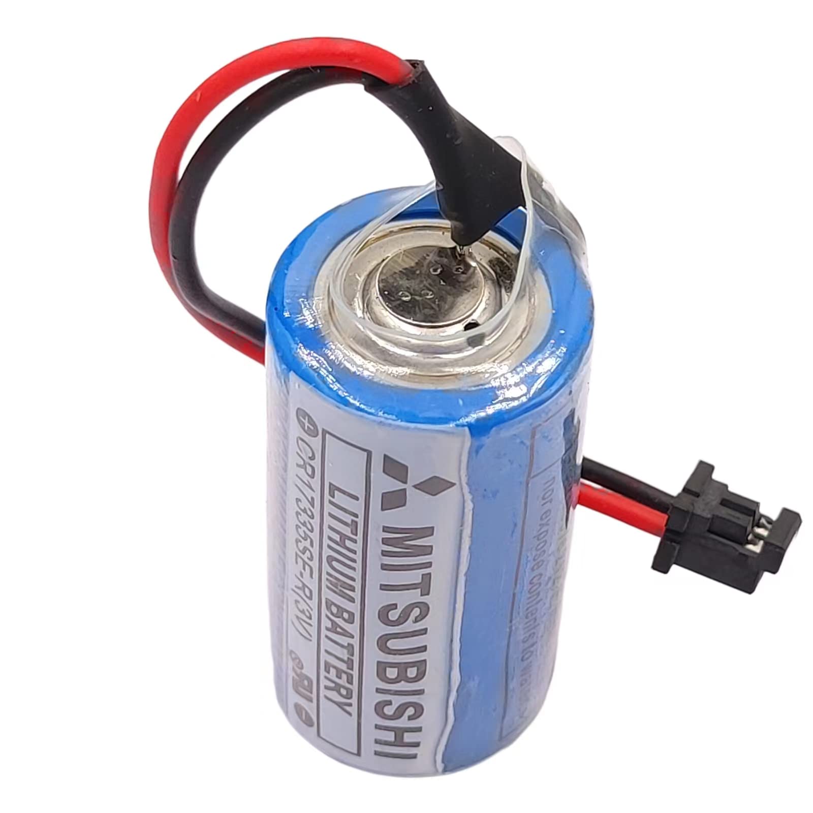 Q6BAT CR17335SE-R - Batteria di ricambio al litio da 3 V, 1800 mAh, per sistema QNS Q6BAT, CR17335SE-R, 4 pezzi