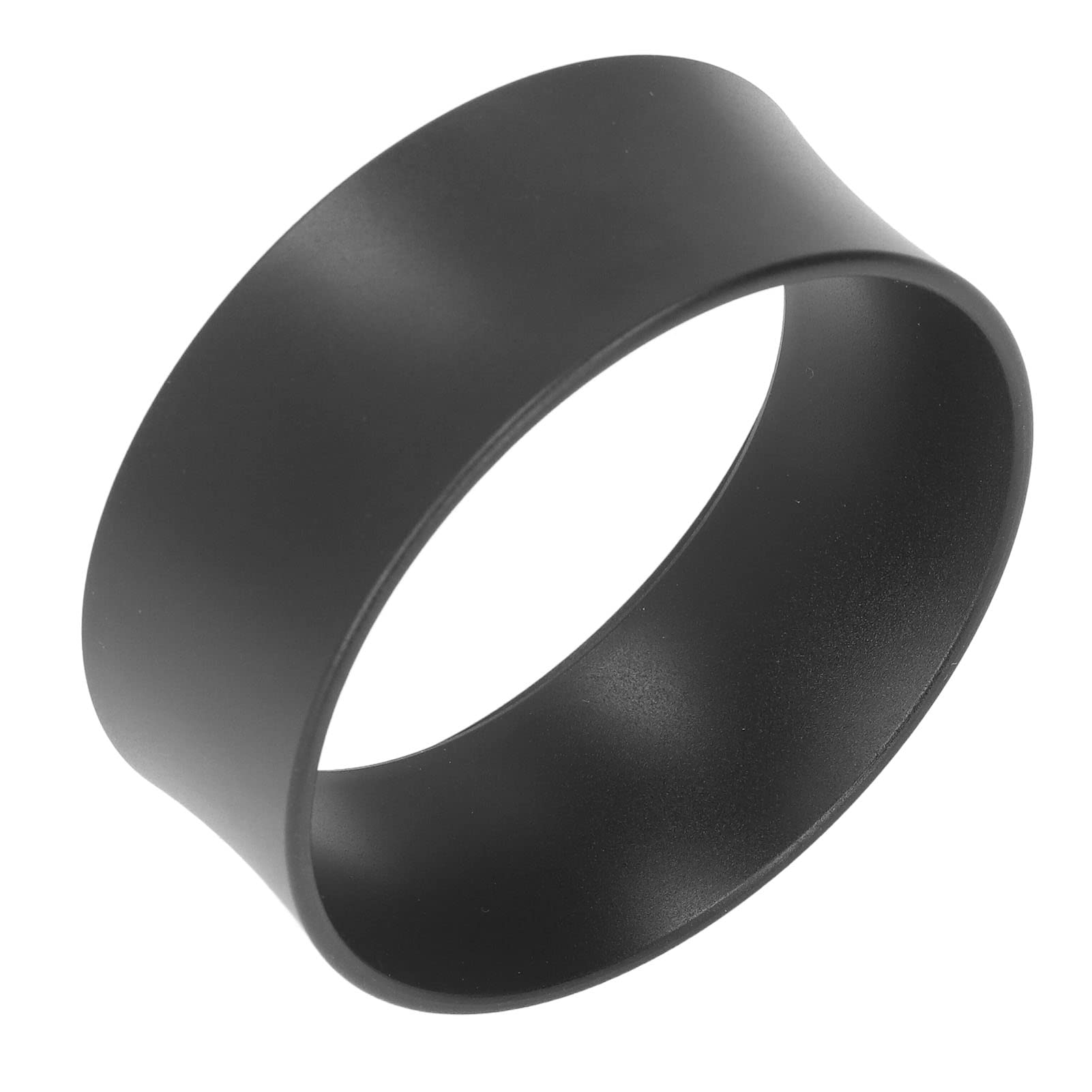 58mm Espresso Dosing Funnel, Aluminum Alloy Black Coffee Dosing Univerasal Dosing Ring, Compatible with 58mm Espresso Portafilter, for Home, Cafe, Office, Coffee Lovers,