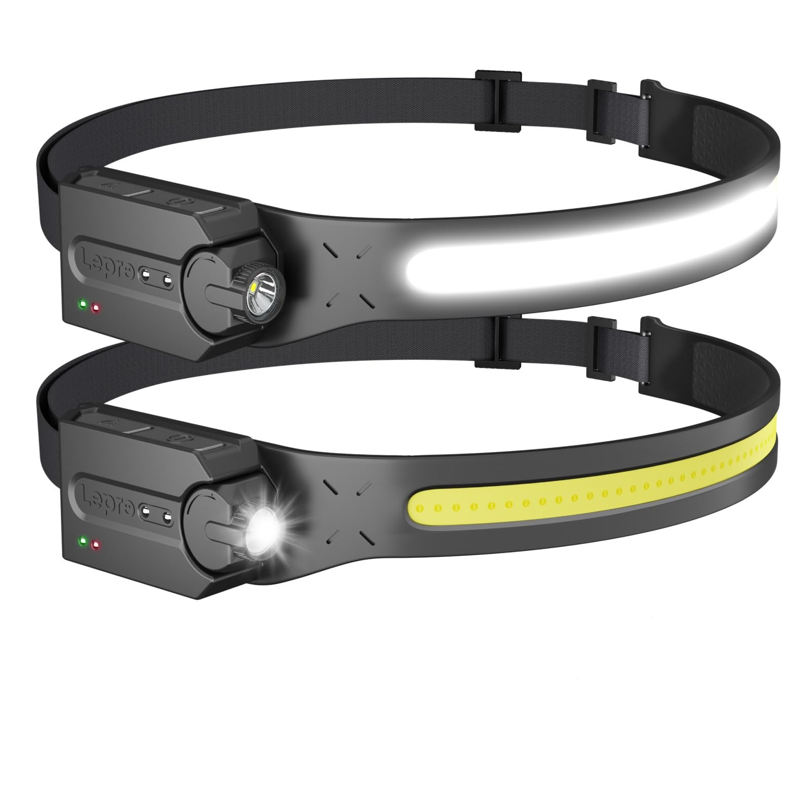 Amazon.co.jp: Lepro ヘッドライト 充電式 led ヘッドランプ センサー