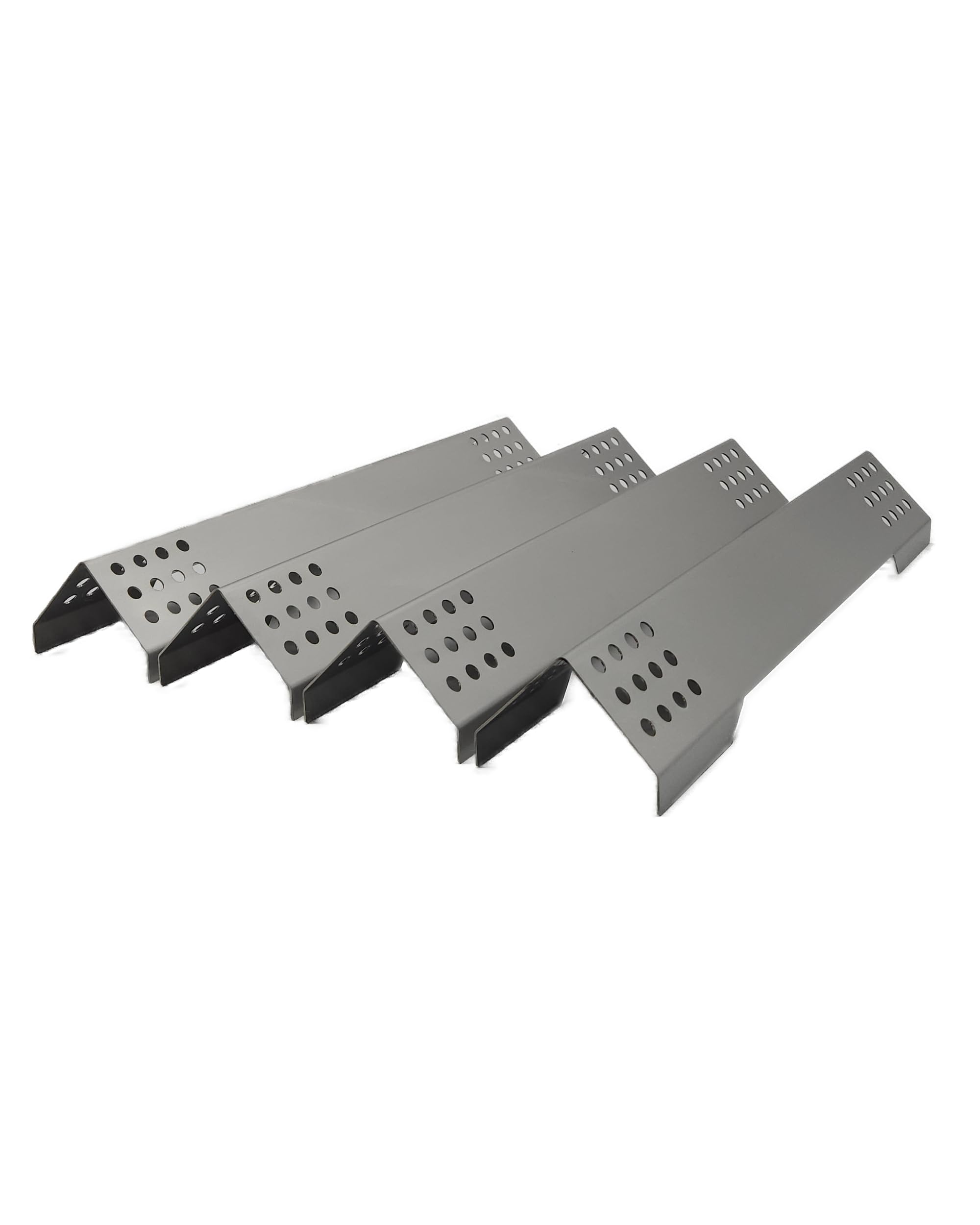 Fire World Edelstahl Brennerabdeckung Gasgrill for Rösle Videro Series, Edelstahl Aromaschienen für Rösle Videro G4, G4-S, G4-S Nero, Vario+ Brennerschutz Flavorizer Bars 4 Stück