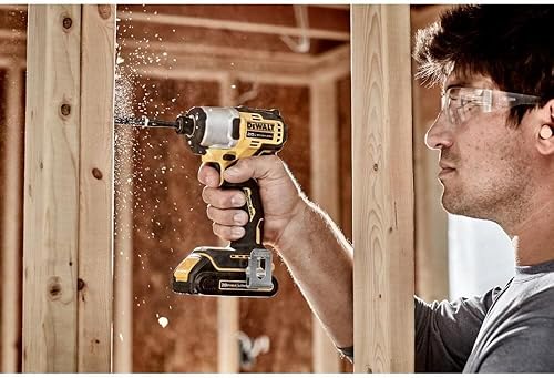 Miniatura 3 de DEWALT Destornillador de impacto inalámbrico sin escobillas de 20 V MAX* 1/4 pulgadas (solo herramienta) (DCF840B)