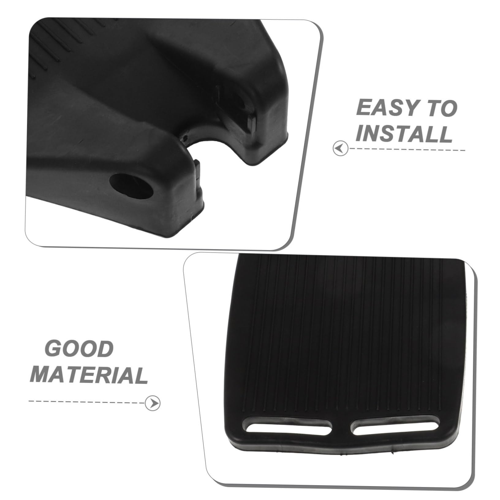 FRCOLOR 6 Piezas Reposapiés Para Silla De Ruedas Reposapiés Para Silla De Ruedas De Repuesto Pedal De a De as De Alta Resistencia Para a De as Almohadilla Para