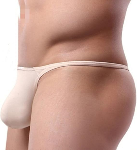 Men's G String T Back Thong Sexy Underwear Low Rise Bikini | Bulge Pouch Design, Exotic Male Lingerie For Guys