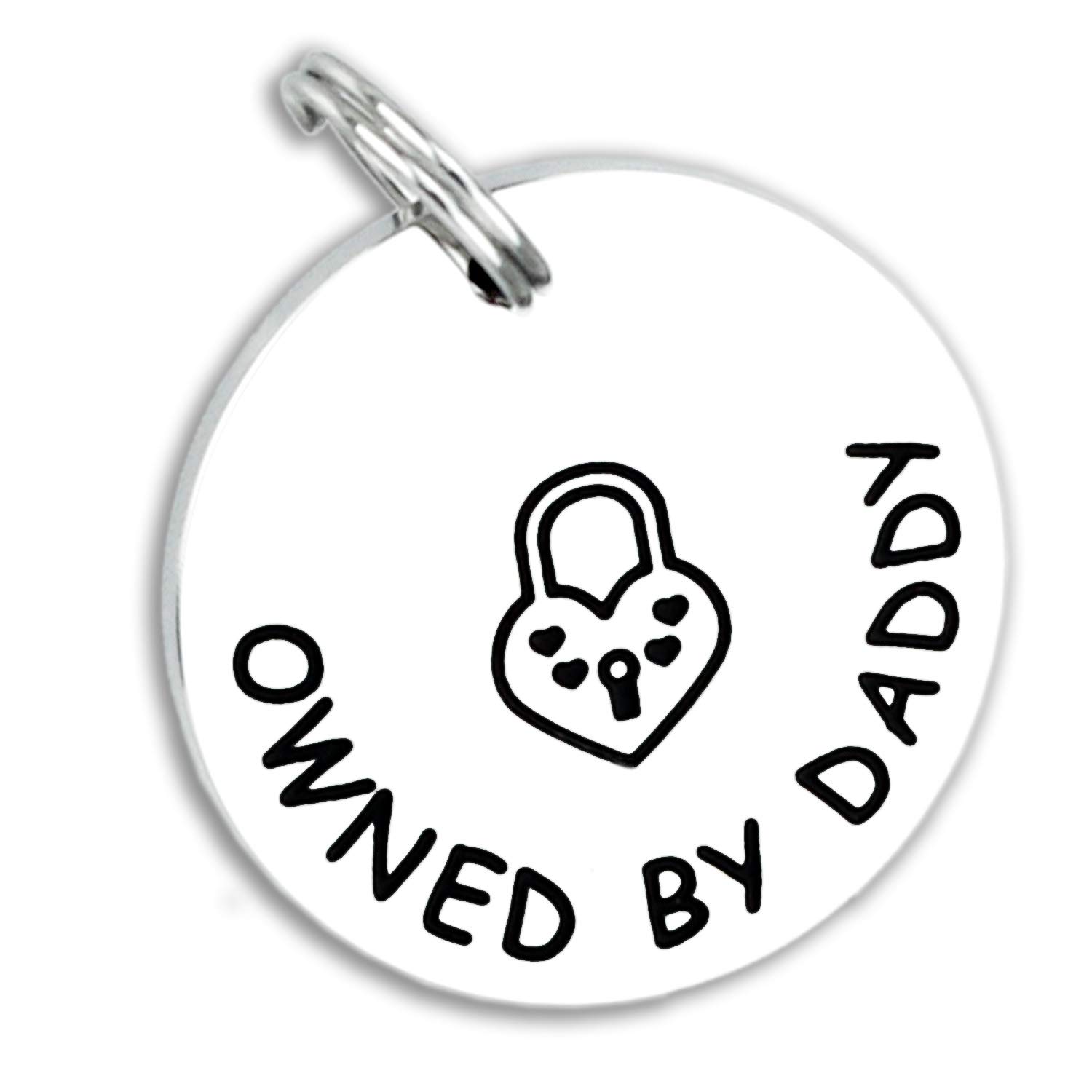 Kivosliviz Owned Owner Keychain Gifts Daddydom Gift Daddydom Keychain