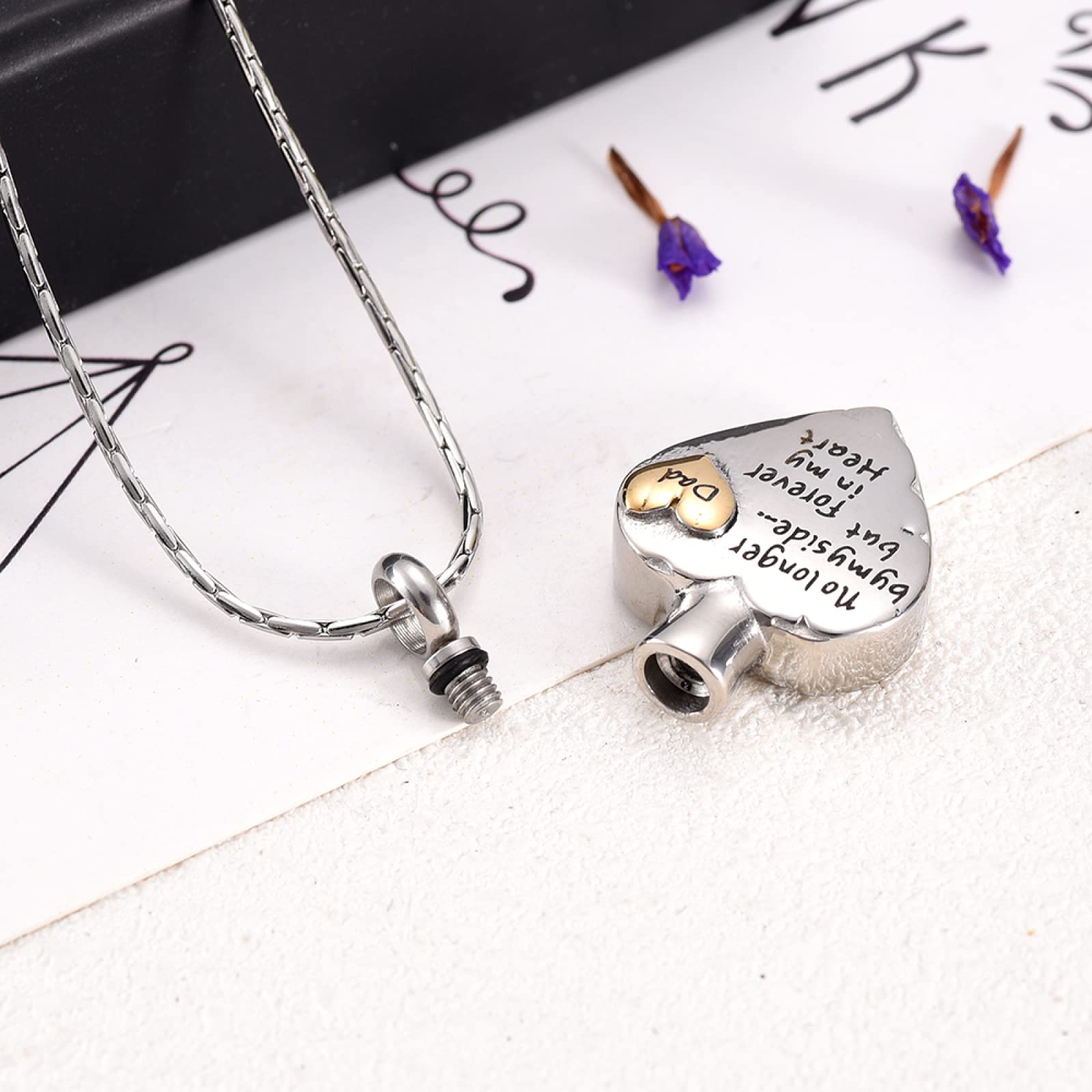 Colgante De Joyería De Cremación Para Cenizas, Collar De Con | Cuotas Sin Interés