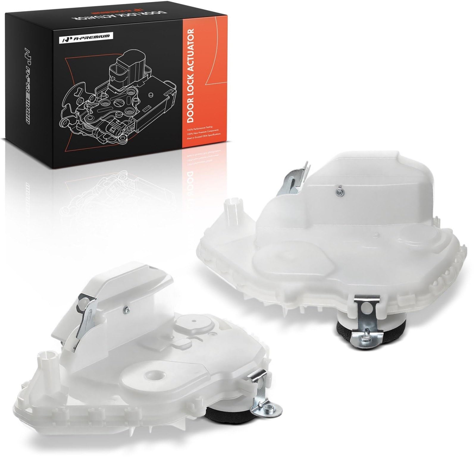 A-Premium Front Driver and Passenger Side Door Latch Lock Actuator