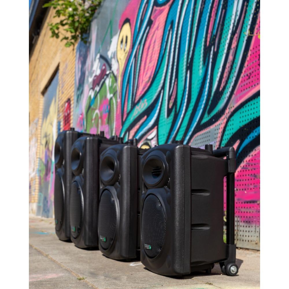 Ibiza port8uhf-bt przenośny głośnik, 400 W, czarny