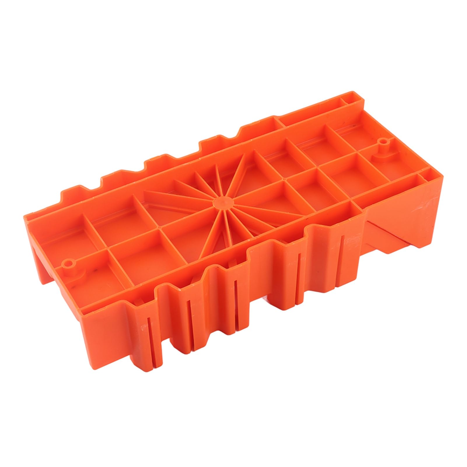 Caja de Ingletes de Sujeción de Múltiples ángulos de 12 Pulgadas con Sierra Trasera de 14 Pulgadas, para Cortar Diferentes Materiales en ángulos de 90°, 45° y 22,5°, Incluye