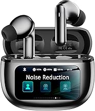 Wireless Earbuds with Smart Touchscreen Case