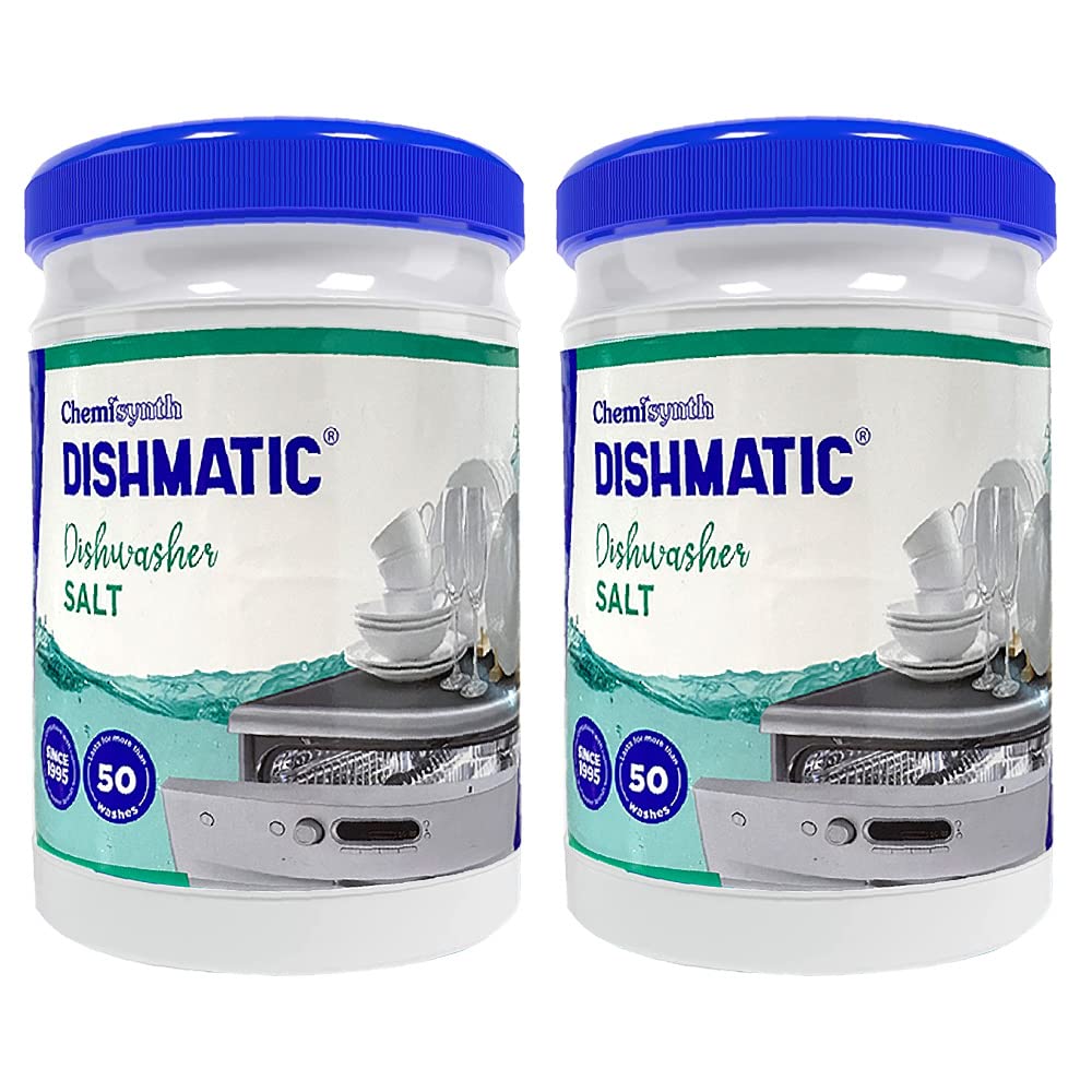 Dishmatic Dishwasher Salt Automatic Dishwasher Salt Powder Regular Combo Pack for Spot-Free Clean Dishes Compatible with All Dishwashers (2 Packs)(Each 1 KG) (B09494LLMM) Amazon Price History, Amazon Price Tracker