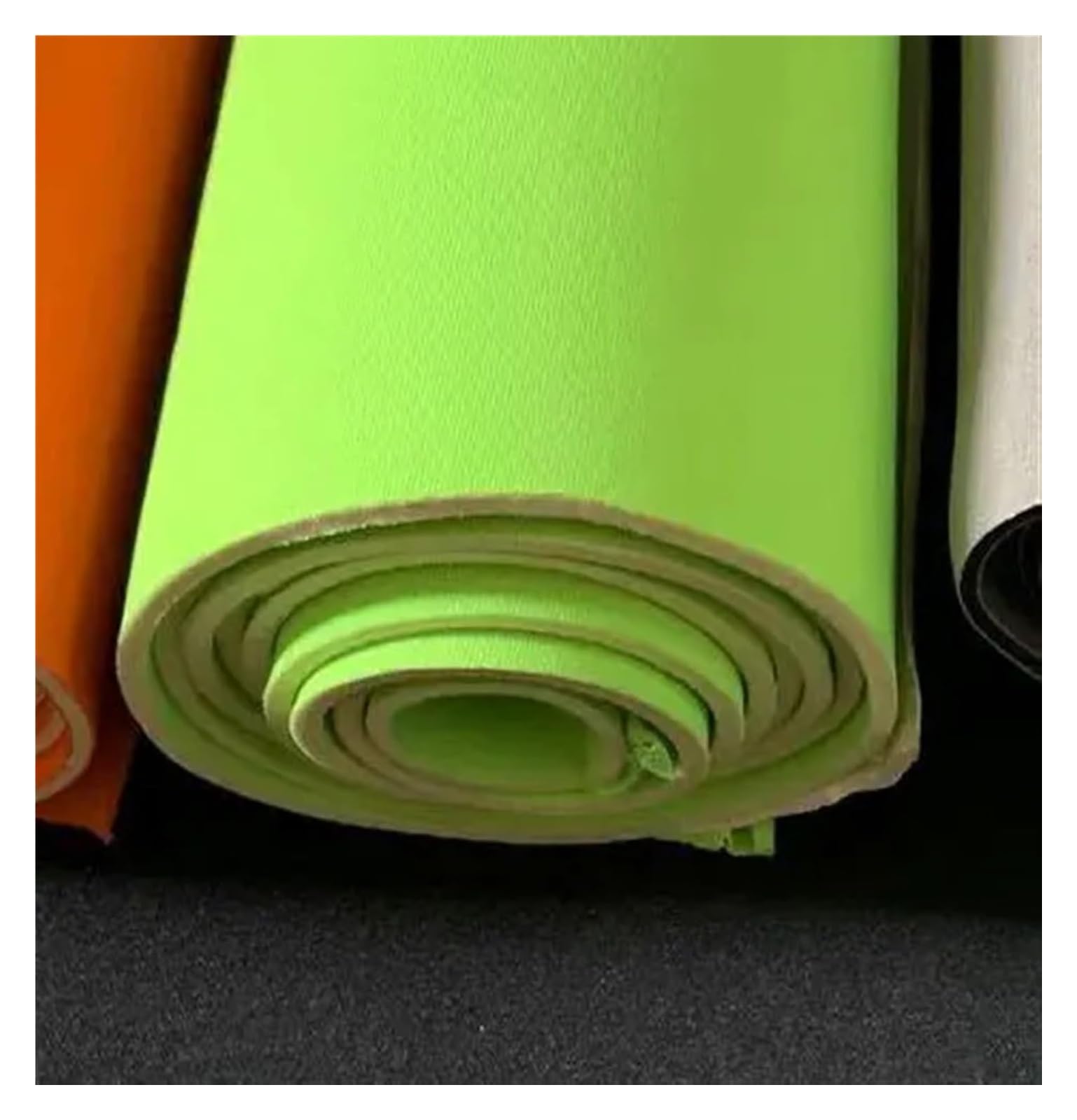 Neoprene Sewing Fabric, Neoprene Fabric Multicolor 2.5mm 45cm x 137cm for Wetsuit(Light Green)