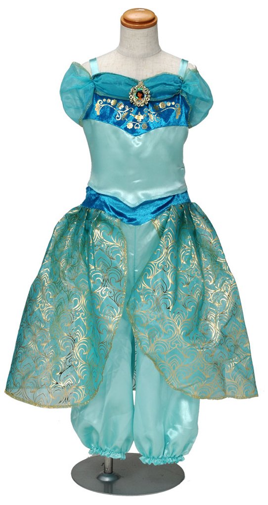ジャスミン　ディズニープリンセス　ドレス　コスチューム　衣装　100cm Amazon.co.jp: 【国内販売正規品】ディズニープリンセス ジャスミン姫