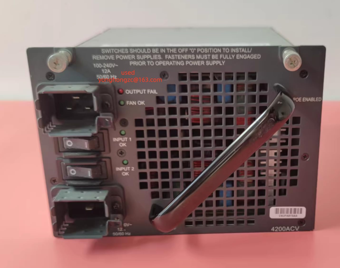 PWR-C45-4200ACV accessoire équipement réseau pour Catalyst 4500