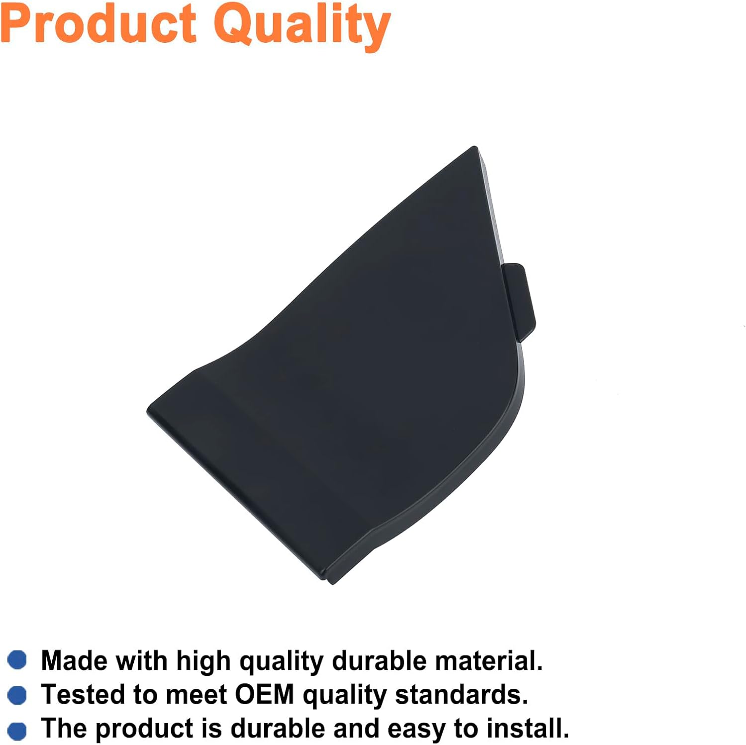 Fuel Tank Filler Door Hatch Cover CK4Z-61405A26-B CK4Z61405A26B For Ford Transit 150 250 350 350HD 2015 2016 2017 2018 2019 Fuel Gas Cap - Black