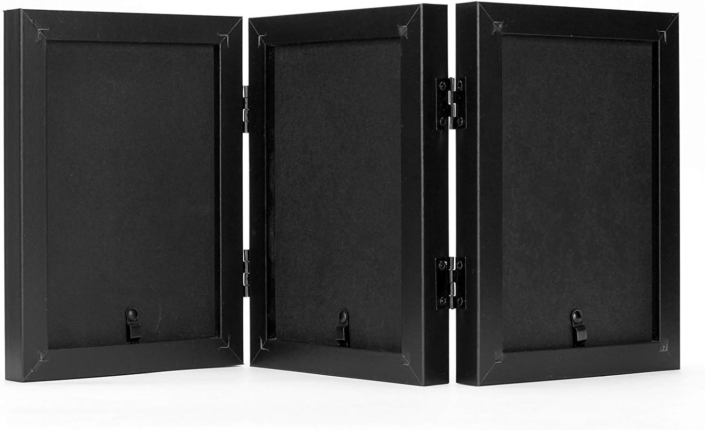 Frametory, Hinged Picture Frame with Glass Front Made to Display Three