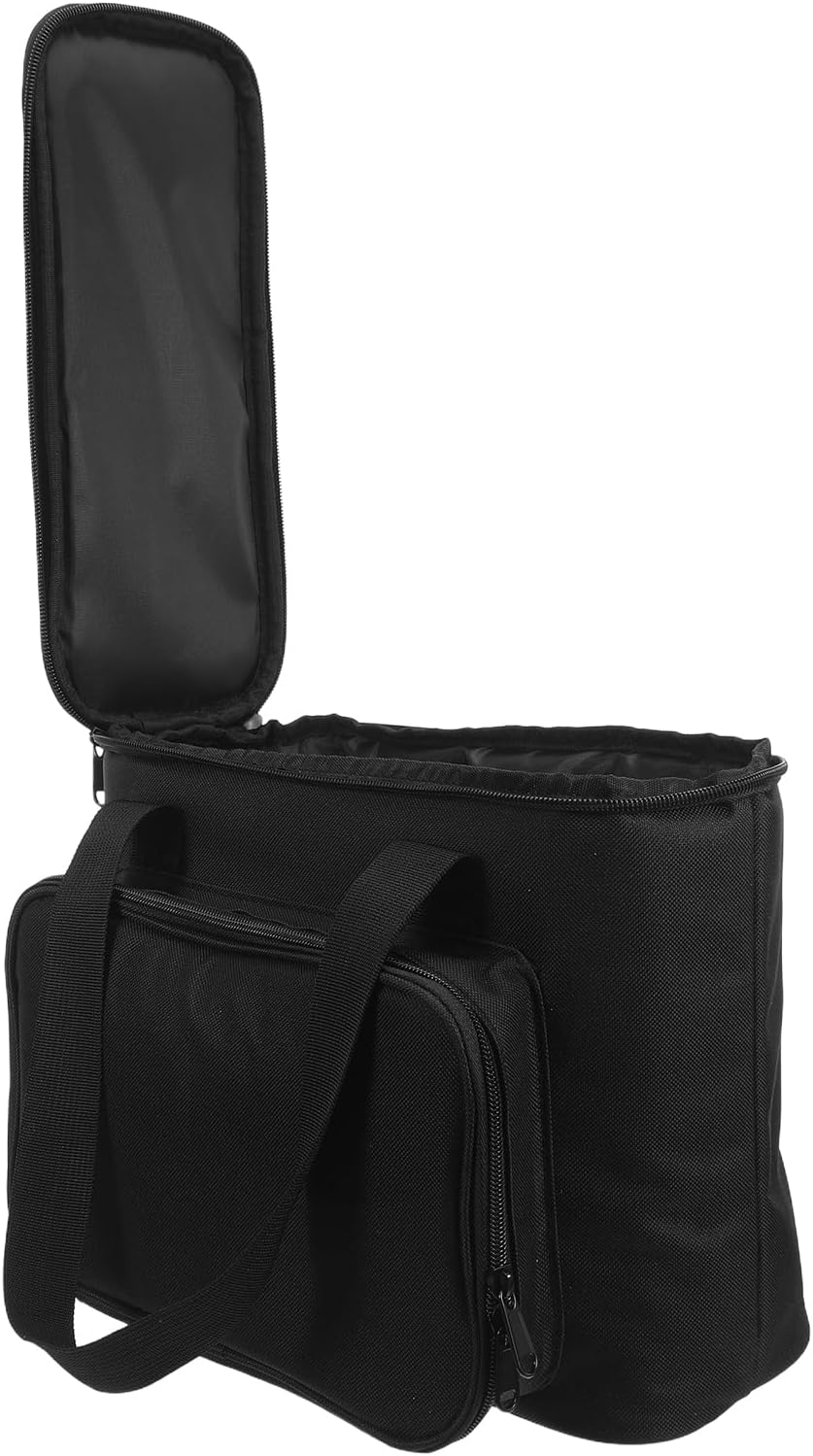 Single Serve Coffee Maker Carrying Case with Multiple Pockets Oxford Cloth Portable Coffee Brewer Travel Bag Tote for Office Camping and Travel