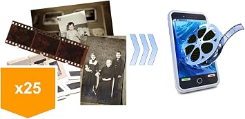 25 Images - Photo, Slide, Negatives Scanning Service to Digital JPEG. 600dpi. by Lotus Media