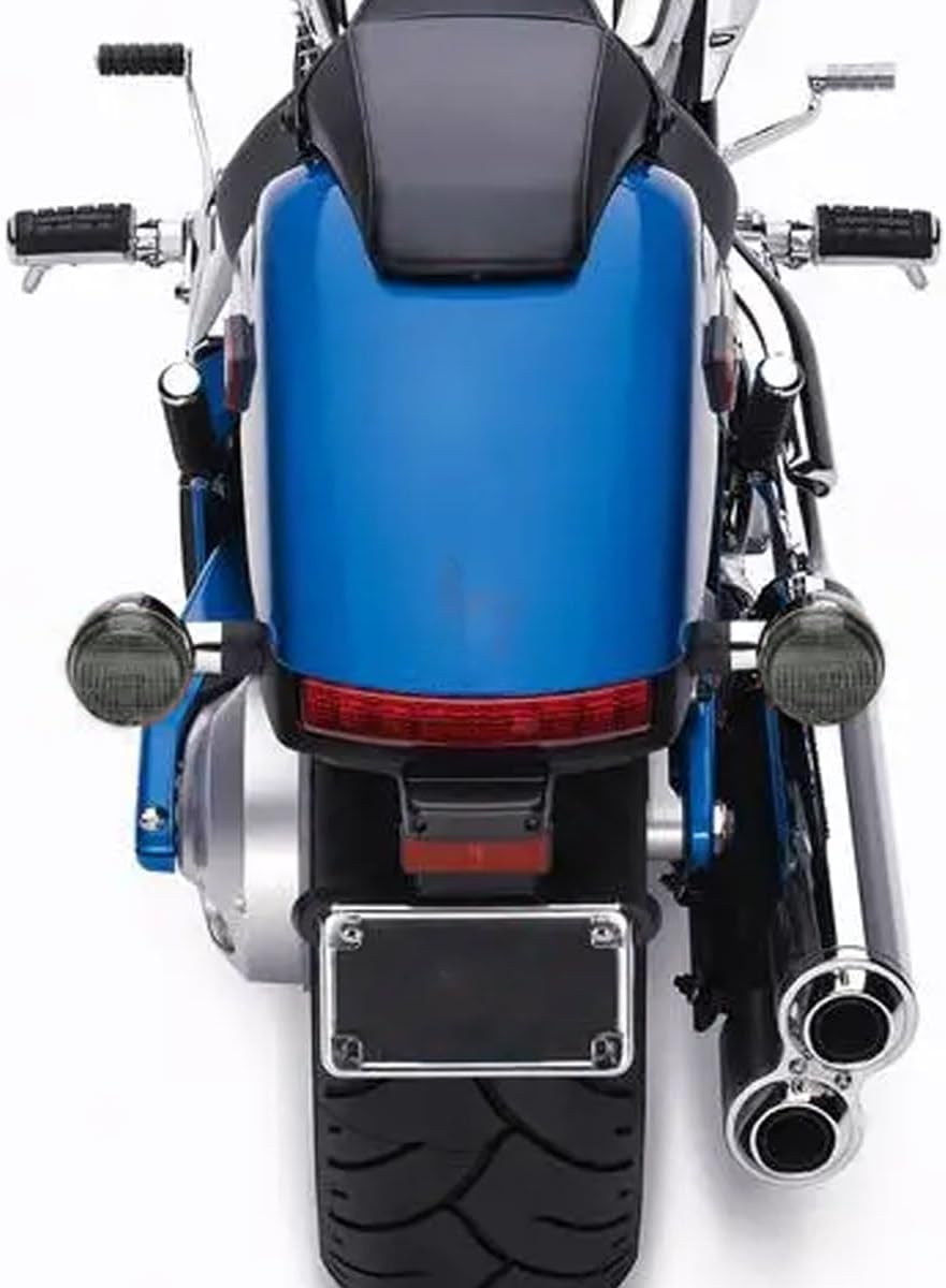 4pcs Motorcycle Smoke Turn Signals Light Lens Covers Compatible with 1998-2018 Honda Shadow Phantom Spirit Fury Interstate Metropolitan Valkyrie 1300 600 750 VT400 VT750 VT1300