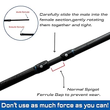 Amazon | LITTMA 7フィート3インチ ブルースナイパートラウト