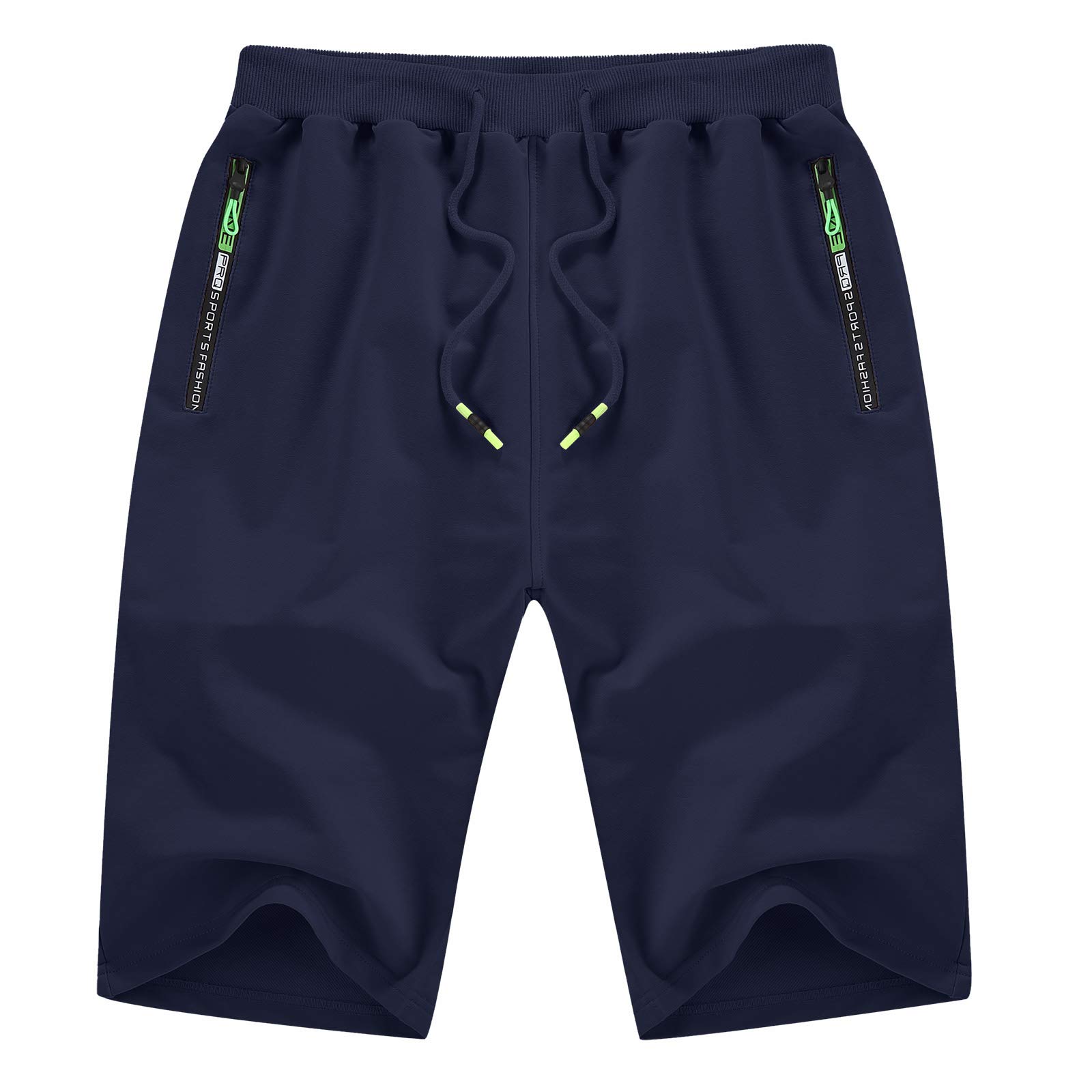 Men's Shorts Casual Classic Fit Drawstring Summer Beach Shorts with Elastic Waist and Pockets