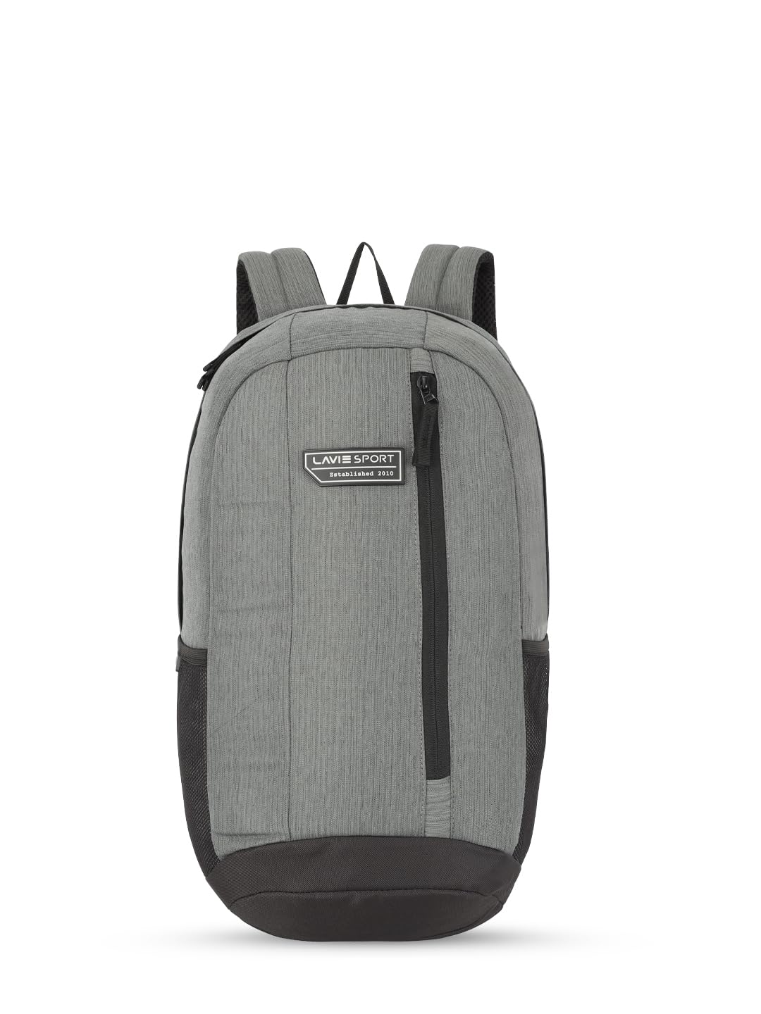 Lavie Sport 22 Litres Ledge Casual 3 Compartment Backpack | Premium 3 Compartment Backpack For Unisex - Grey